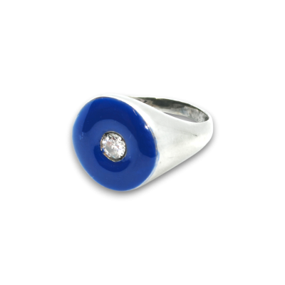 Anello chevaliere Diamante |modello Unico