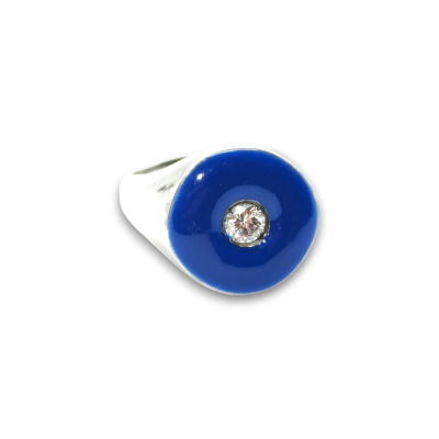 Anello chevaliere Diamante |modello Unico