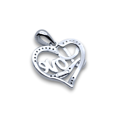 Ciondolo cuore love | simbolo d'Amore
