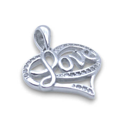 Ciondolo cuore love | simbolo d'Amore