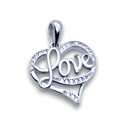 Ciondolo cuore love | simbolo d'Amore