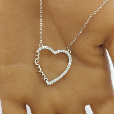 Collana cuore mamma | simbolo d'Amore