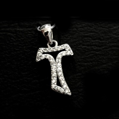 Croce Tau brillanti | simbolo religioso
