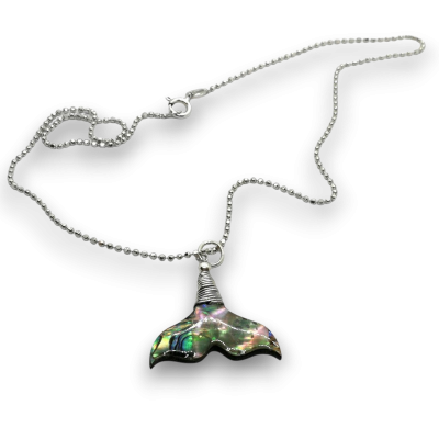 Collana coda Balena| simbolo Portafortuna