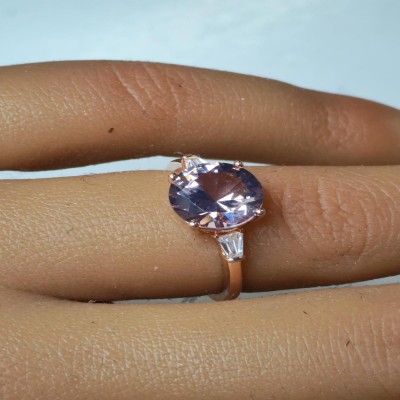 Anello Morganite | Chakra del Cuore