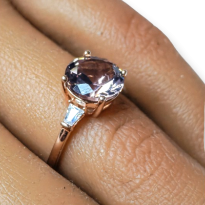 Anello Morganite | Chakra del Cuore