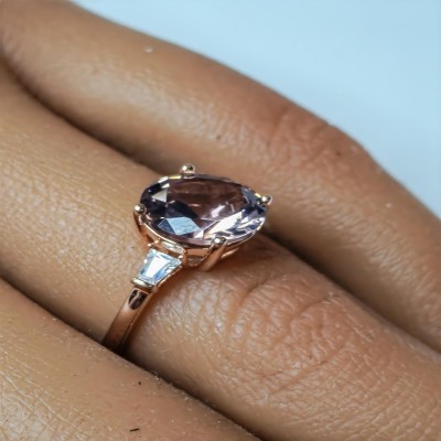Anello Morganite | Chakra del Cuore