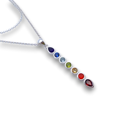 Pendente Chakra della Corona| Cristalloterapia consapevolezza