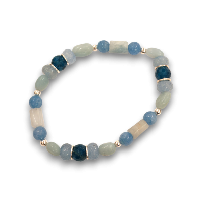 Bracciale Chakra della Gola | Cristalloterapia comunicazione