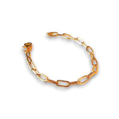 Bracciale Paper clip | Gioiello moda classico
