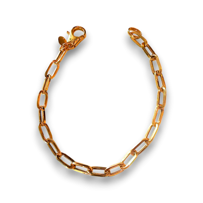 Bracciale Paper clip | Gioiello moda classico