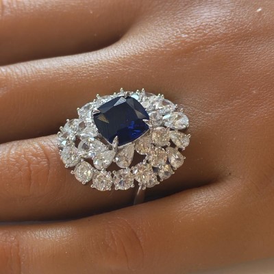 Anello Blu | Gioielli classici ed eleganti