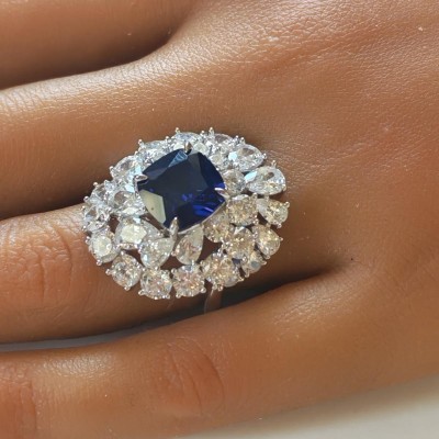 Anello Blu | Gioielli classici ed eleganti