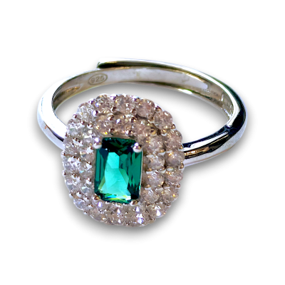 Anello Verde | Gioielli classici ed eleganti