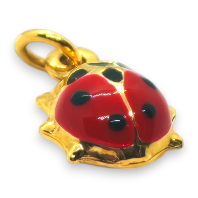 Ciondolo Coccinella | Simbolo Portafortuna