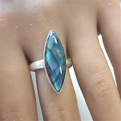 Anello Labradorite | Creazioni con gemme