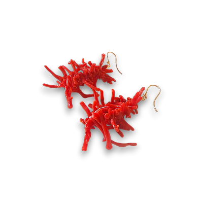 Orecchini Corallo | Perfetti per l'estate